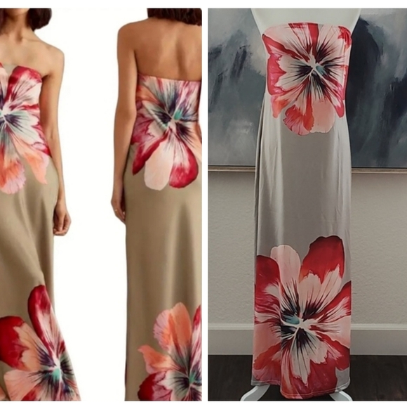 New Long Party Dress Size M - Picture 1 of 12